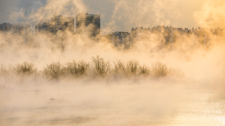 В начале ноября Красноярск ожидает ночные заморозки и затянутое небо