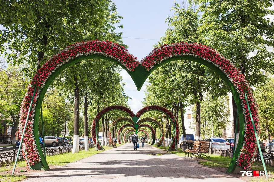 Арки в парке