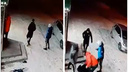 Появилось видео погони за пьяными подростками, которые избили женщину в Первомайском районе