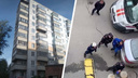 Женщина выпала из окна десятиэтажки на левом берегу Новосибирска