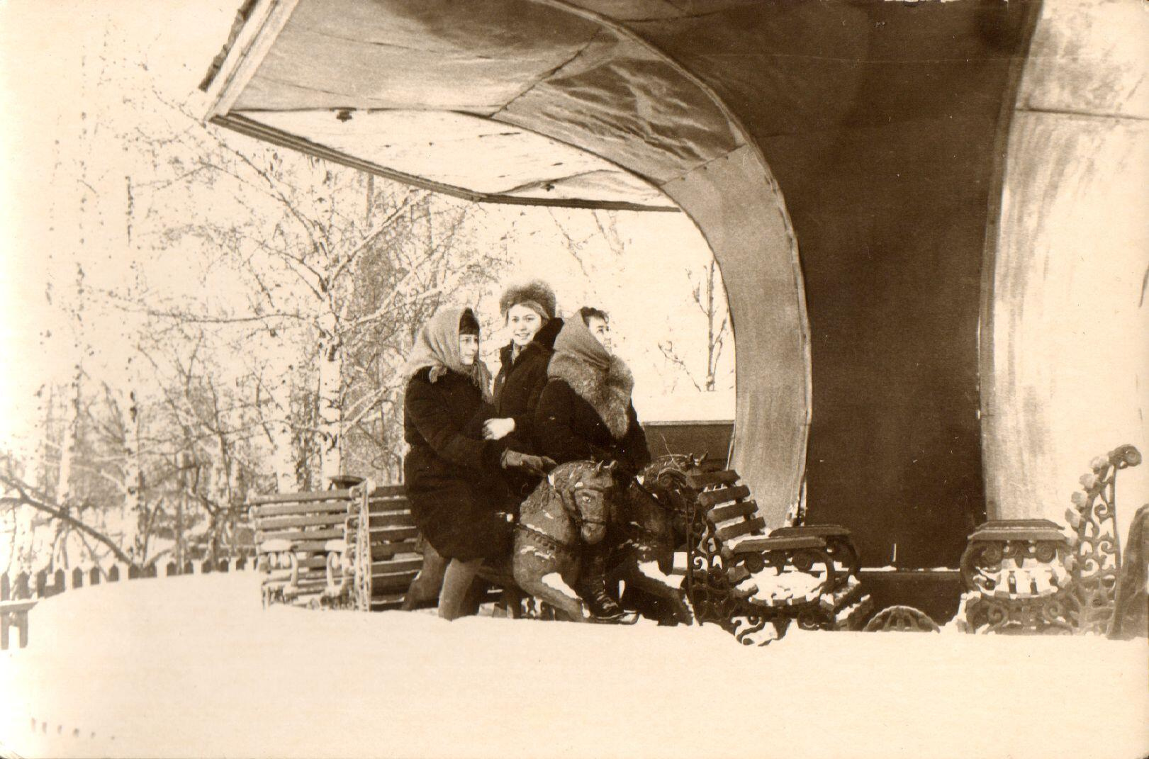 1964 год, Кемерово, городской сад 1964 год, Кемерово, городской сад