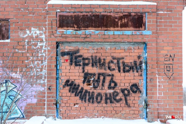 Ворота заложили кирпичом. А надпись, видимо, намекает на суровые будни некоторых сотрудников в погонах Ворота заложили кирпичом. А надпись, видимо, намекает на суровые будни некоторых сотрудников в погонах