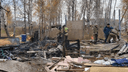 В Новосибирске при пожаре погибли трое детей