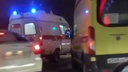 В Челябинске в ДТП попал реанимобиль с пациентом