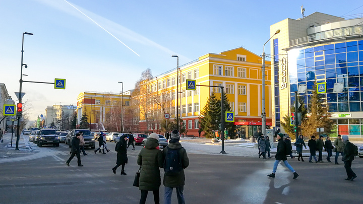 В выходные в Красноярск придет потепление до +8 °C