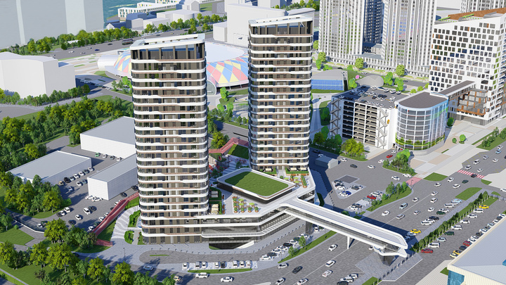 Возле арены «Кристалл» построят новый жилой комплекс в 24 этажа
