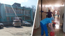 «Ручьями течёт вода»: в Бердске залило больницу — главврач рассказала, почему случился потоп