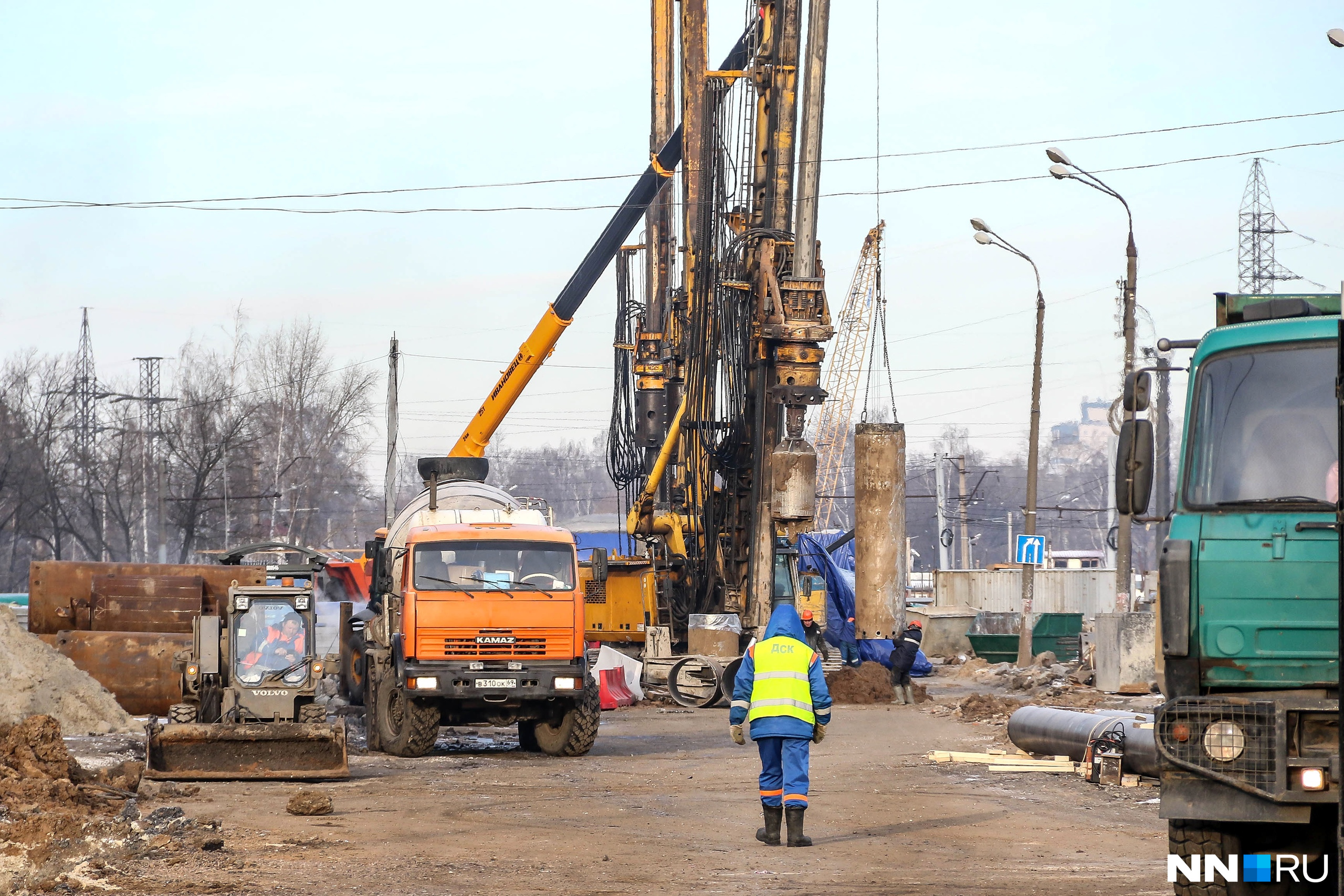 Региональные власти надеются, что дорожники справятся с работами в год 800-летия Нижнего Новгорода 