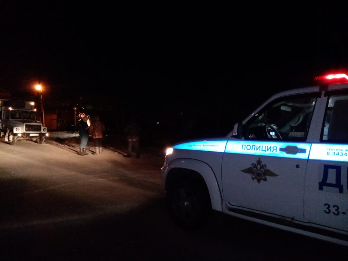 Полиция выясняет обстоятельства ЧП Полиция выясняет обстоятельства ЧП