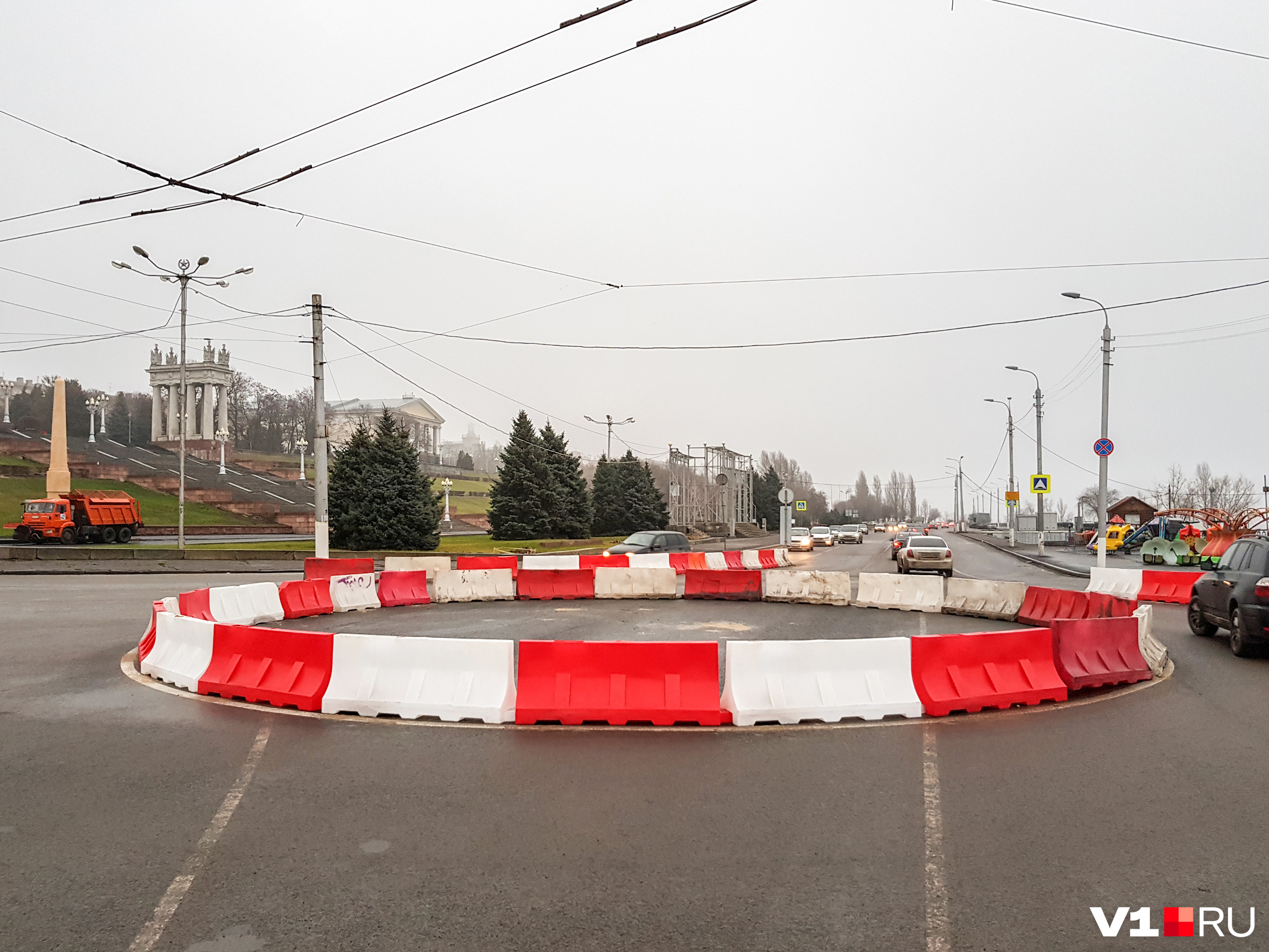 В Волгограде полюбили делать "кольца" и прочие дорожные улучшения по просьбе ветеранов и велосипедистов