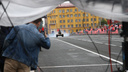 Зонтики и танки: парад Победы в Самаре в 10 фото