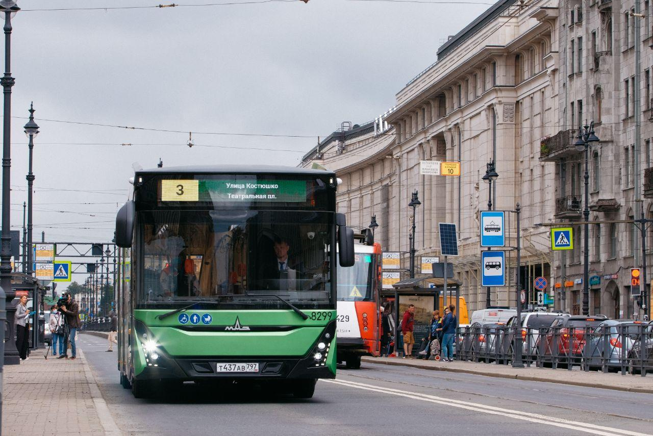 санкт петербург автобус