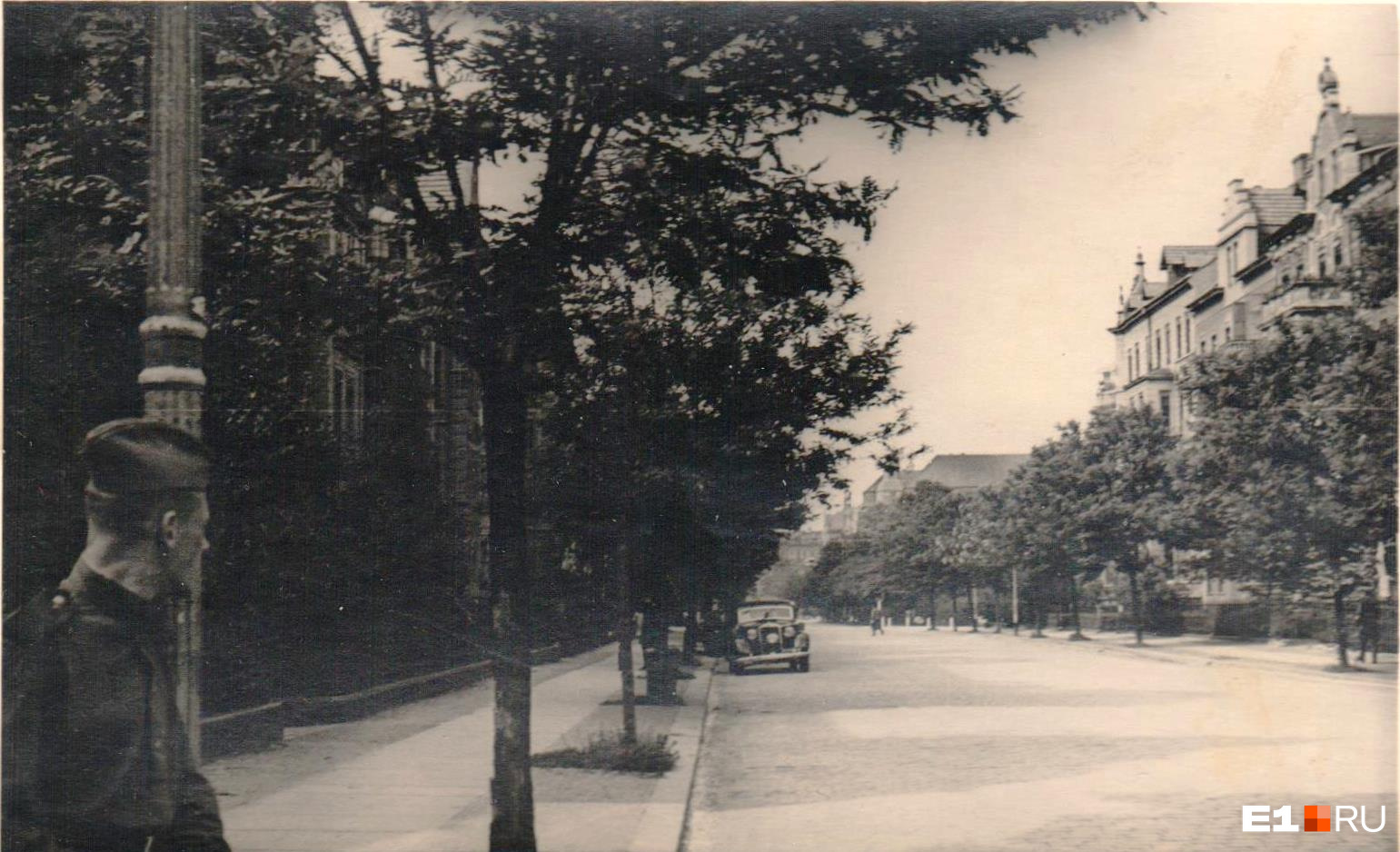 Улицы Берлина в первые дни после войны