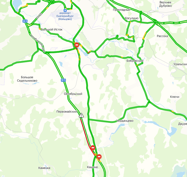Карта екатеринбурга где пробки