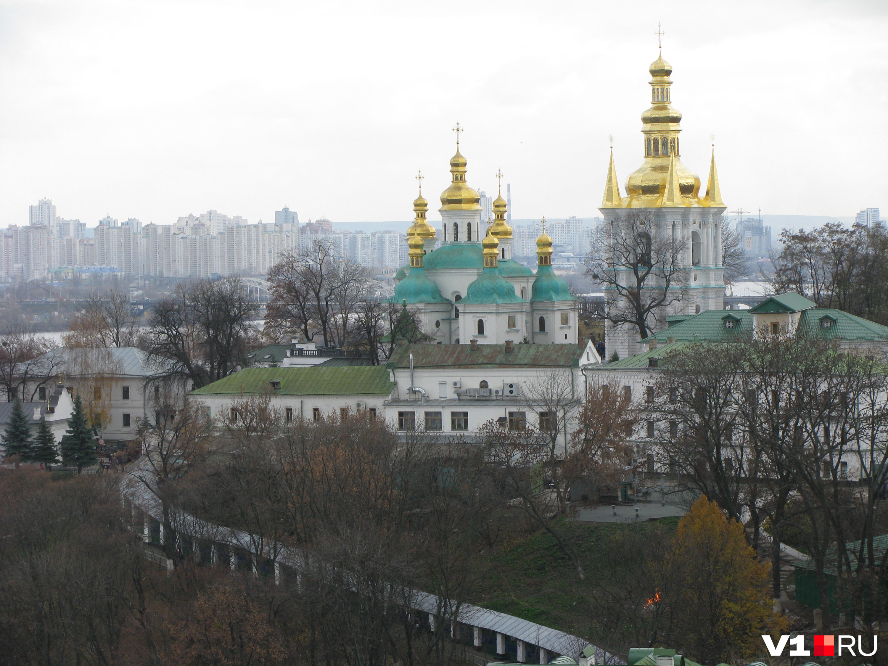 Попасть в Киево-Печерскую лавру пока нельзя