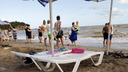Что творится на пляжах в Сочи: прямой эфир с российского юга