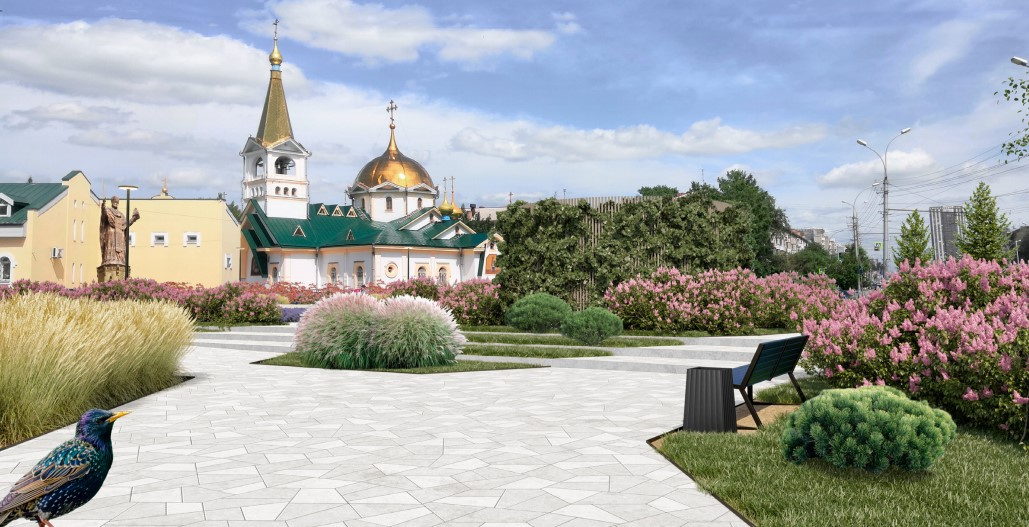 Также там установят новые лавочки и светильники Также там установят новые лавочки и светильники