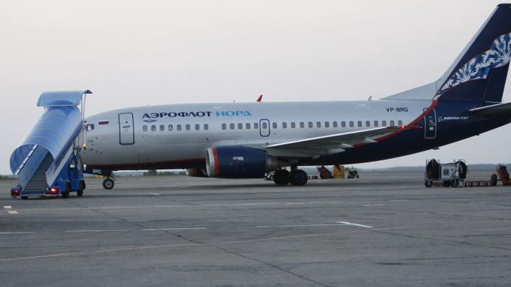 В челябинском аэропорту встретили «заминированный» самолёт из Москвы
