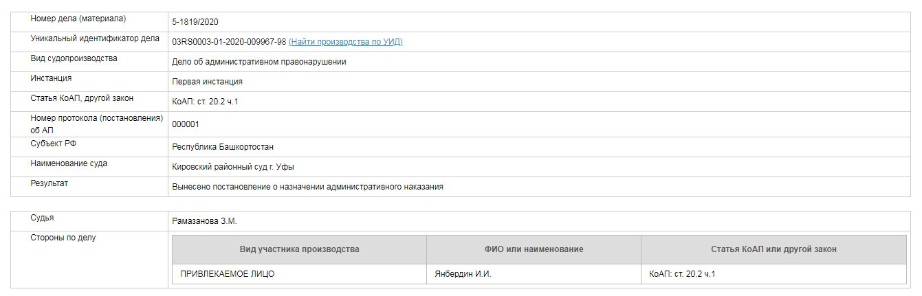 Дело об административном правонарушении уже закрыто Дело об административном правонарушении уже закрыто