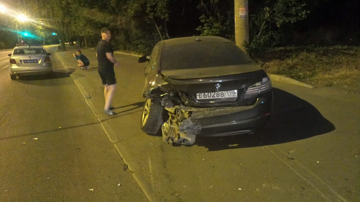 Водитель BMW был пьян: в ГИБДД рассказали подробности ночной аварии на Щербакова