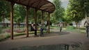 Челябинцам показали, как преобразят прогулочную зону в парке Пушкина
