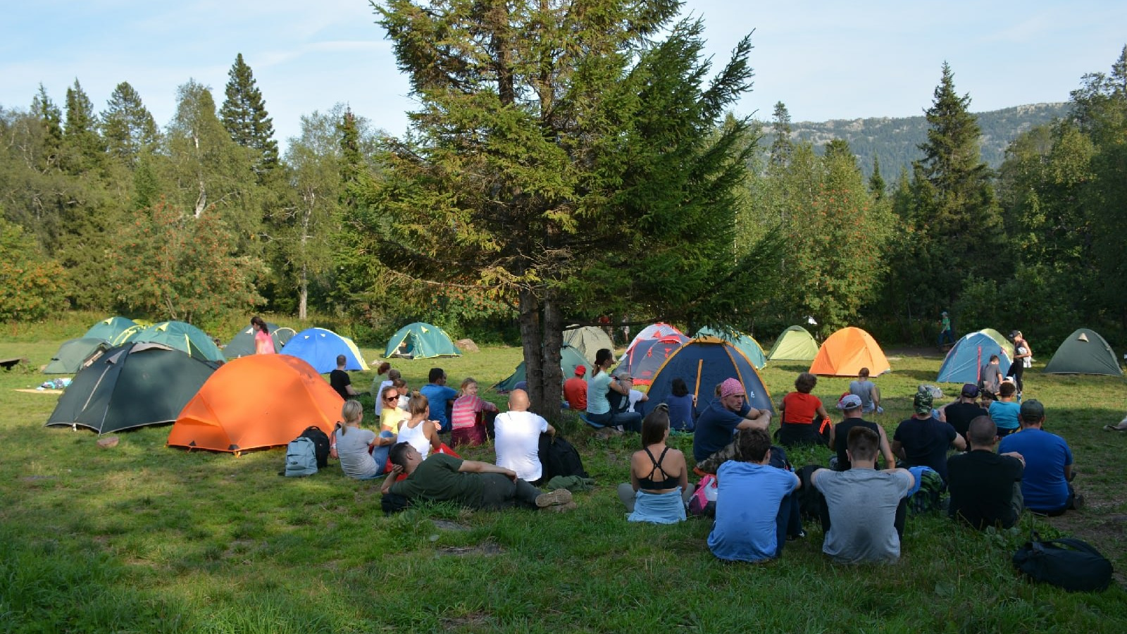 Кемпинг Тургояк с палатками 2022