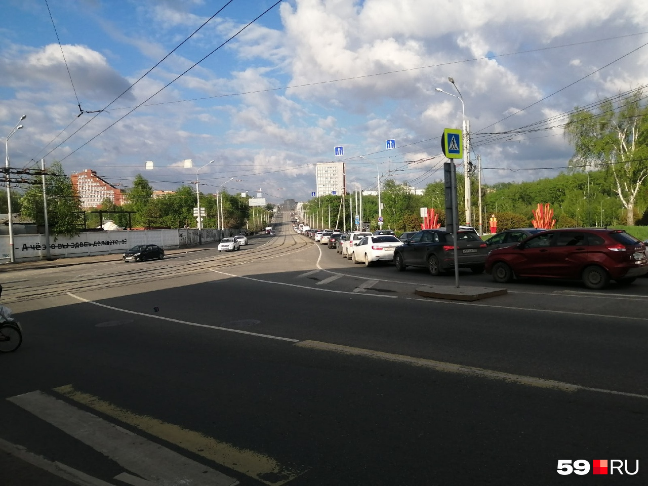 Пробка на дамбе Пробка на дамбе