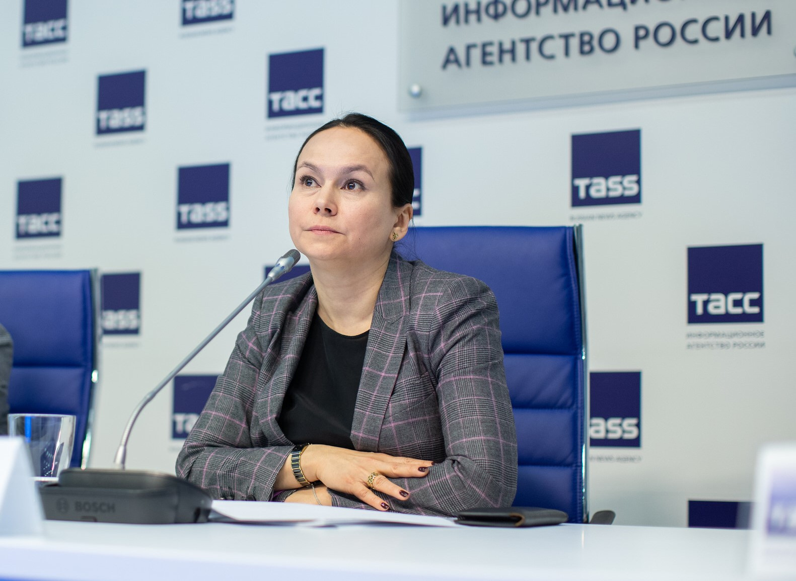 Министр инвестиций и развития Свердловской области Виктория Казакова рассказала о проекте Business-Data на встрече с журналистами