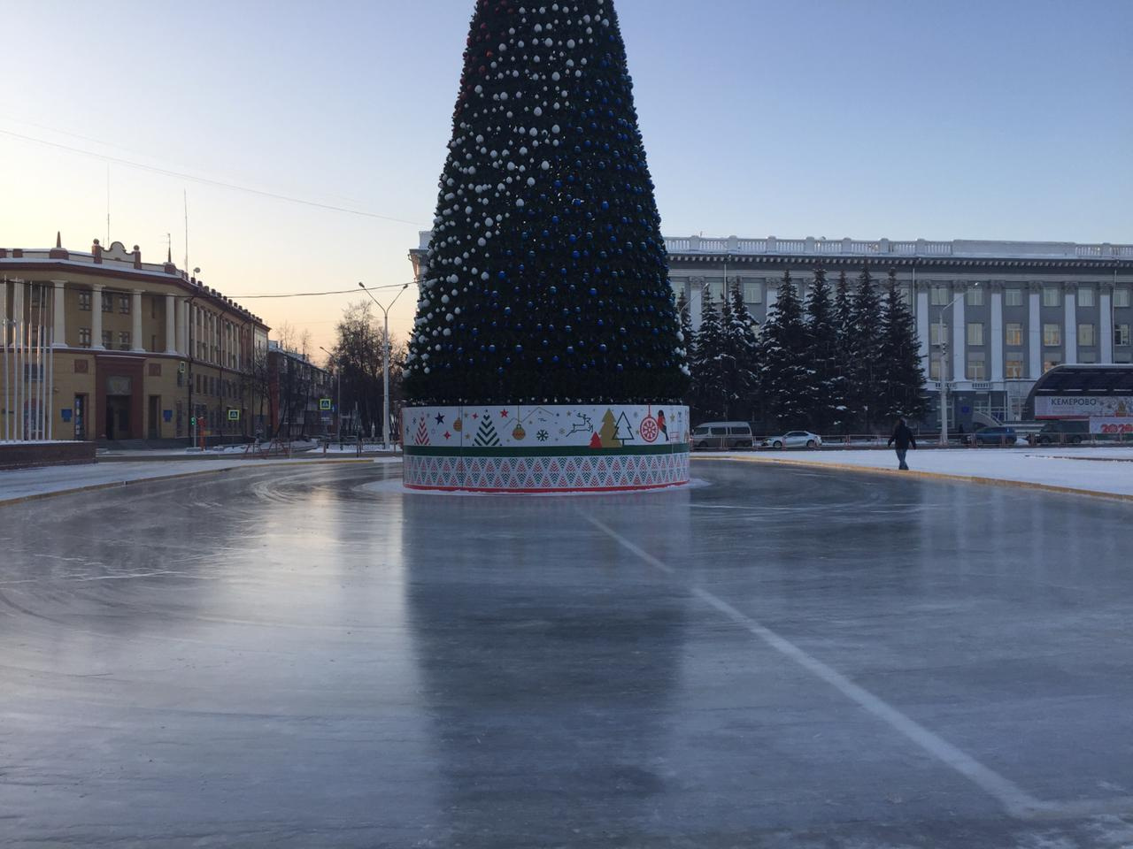 Каток на площади советов Кемерово