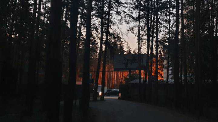 В термальном курорте «Баден-Баден» под Челябинском назвали причины утреннего пожара