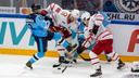 Хоккеисты «Сибири» одержали победу над екатеринбуржцами в домашнем матче