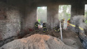 В Тольятти пожарные потушили огонь на заводе по производству фосфора
