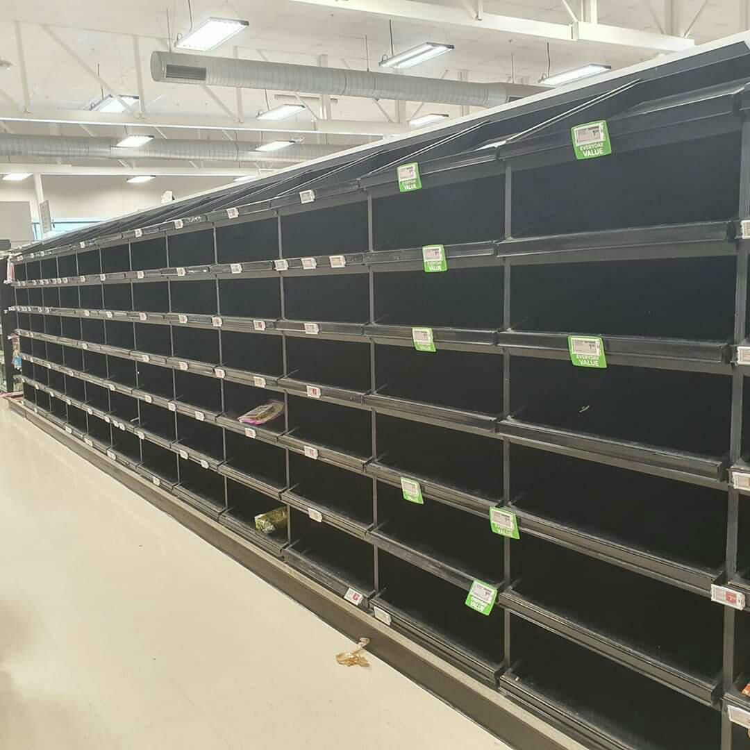 Так выглядят полки в супермаркетах Так выглядят полки в супермаркетах