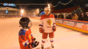 Владимир Путин покатался на коньках с девятилетним мальчиком из Челябинска