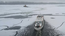 Пробивая лед: появилось видео переправы до Рождествено по замерзшей Волге