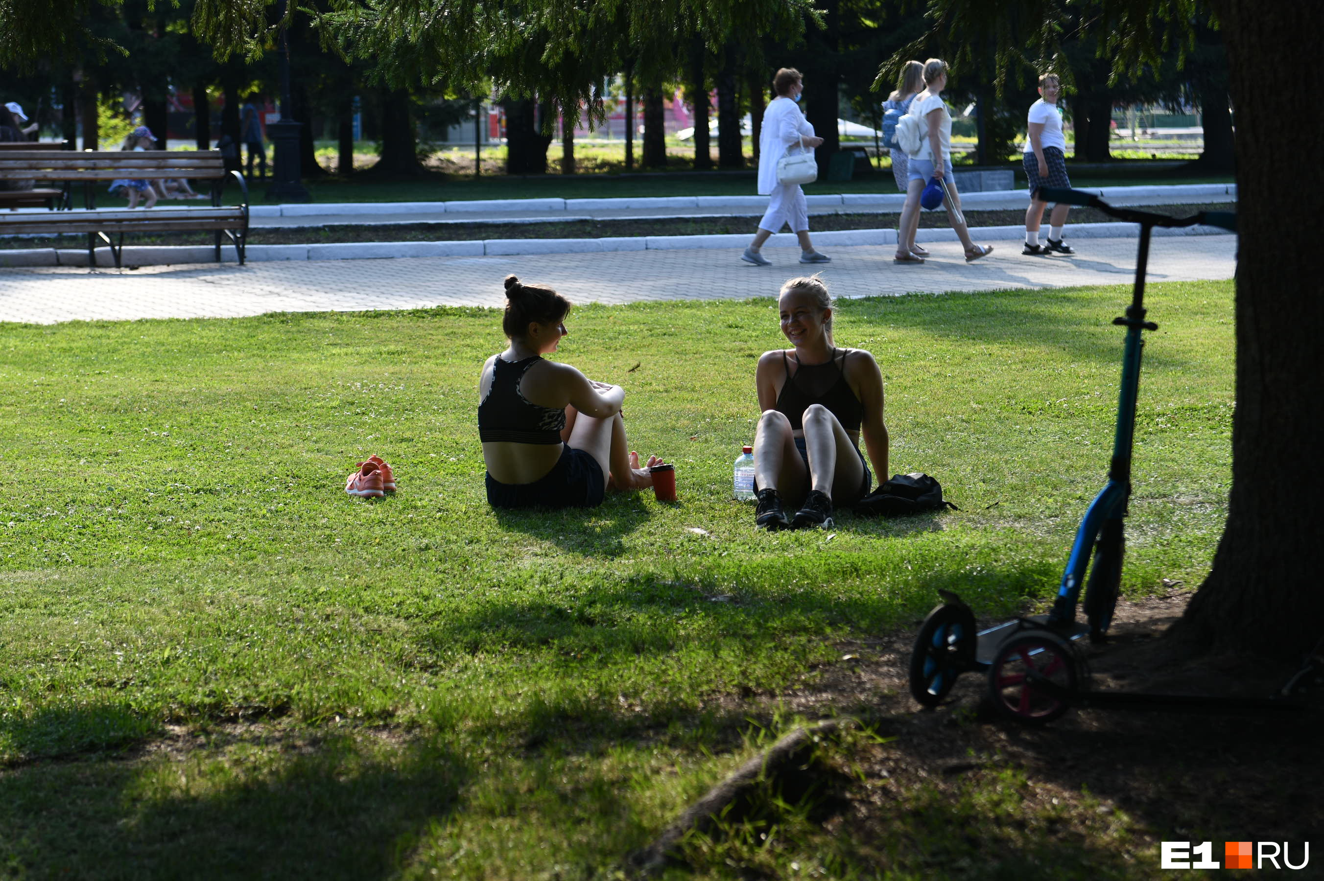 Пикник в парке Горького Казань