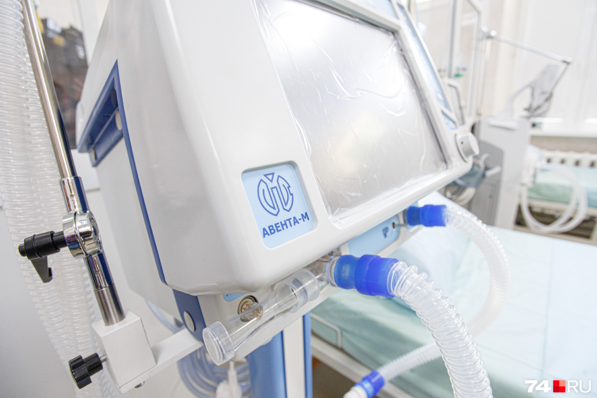В больнице новенькие аппараты ИВЛ, произведённые фирмой из Екатеринбурга