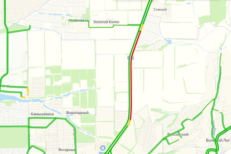Ростовской области карта пробки