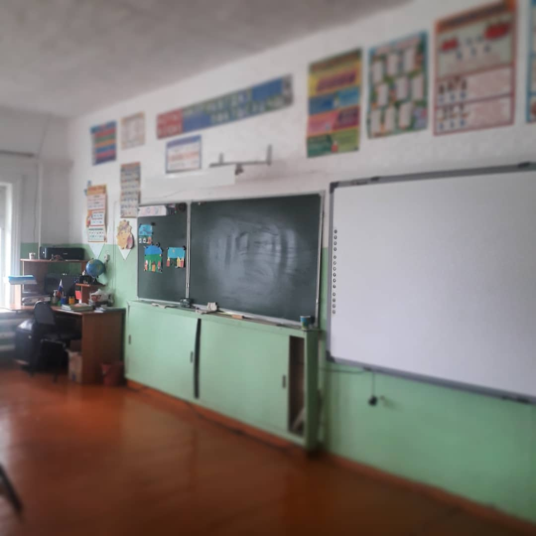 Так выглядит школьный класс, где преподает Ульяна Так выглядит школьный класс, где преподает Ульяна