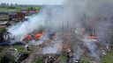 «Крова лишились около 40 семей»: МЧС потушило пожар в цыганском поселке под Самарой
