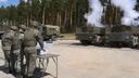 В Екатеринбурге артиллеристы провели генеральную репетицию Победного салюта