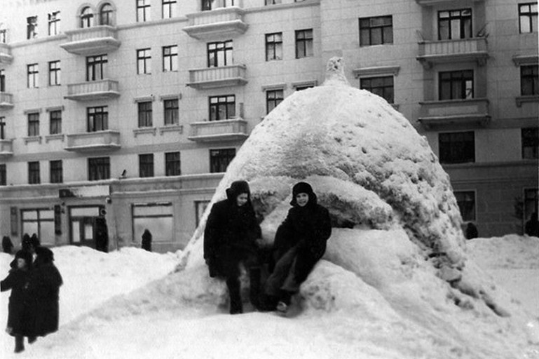 1952 год, Кемерово, площадь Пушкина