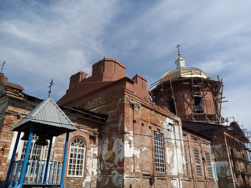 В 2010 году начались активные работы по возвращению здания Русской православной церкви, а в 2011 году его начали восстанавливать
