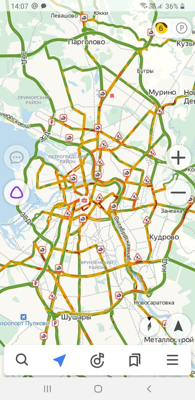 Аномальные пробки в санкт петербурге. Питер дальше чем Москва.