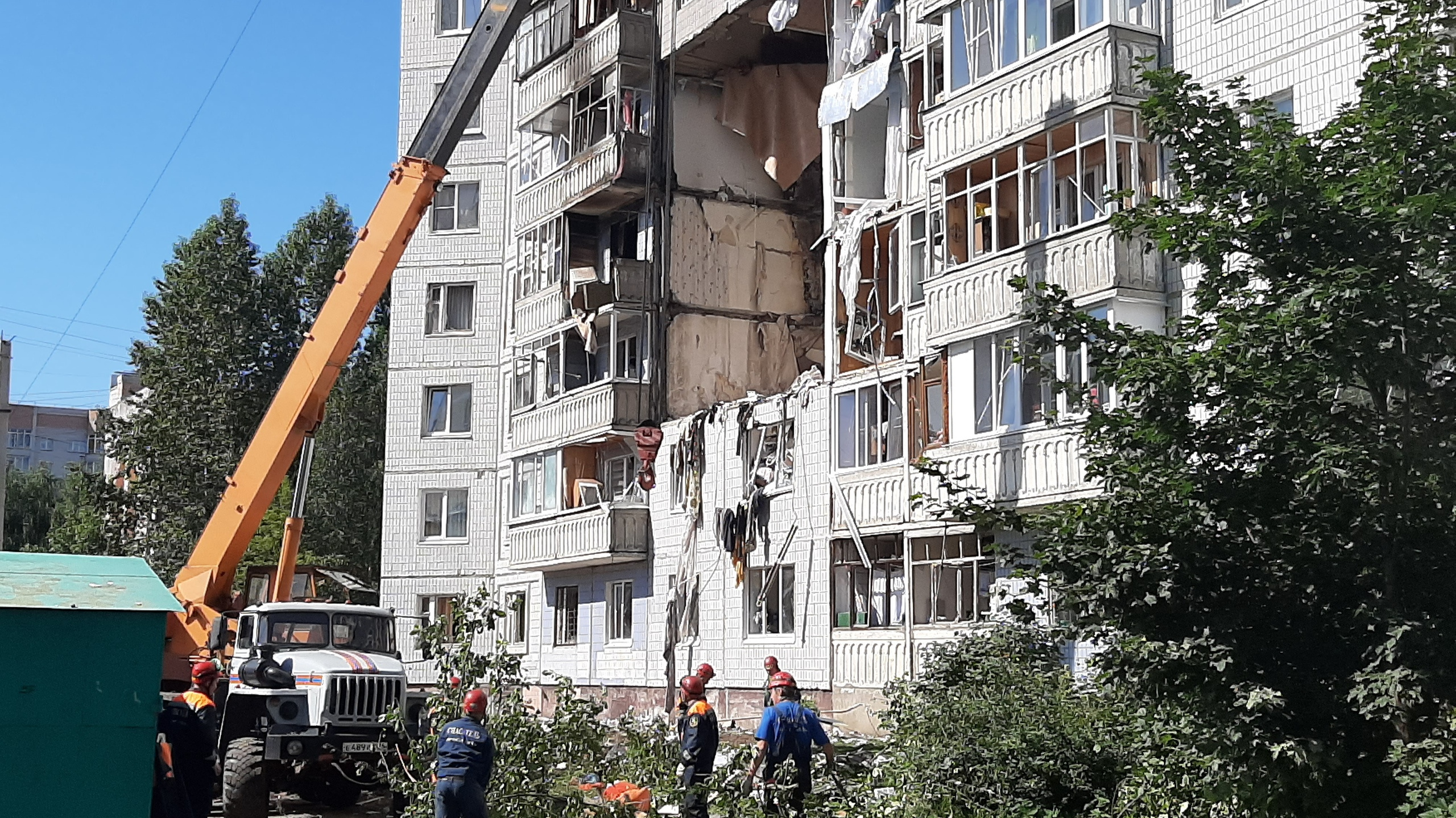 Следственный комитет назвал основную версию взрыва дома в Ярославле