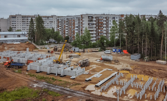 Дом прямо на въезде в микрорайон Водники из Закамска