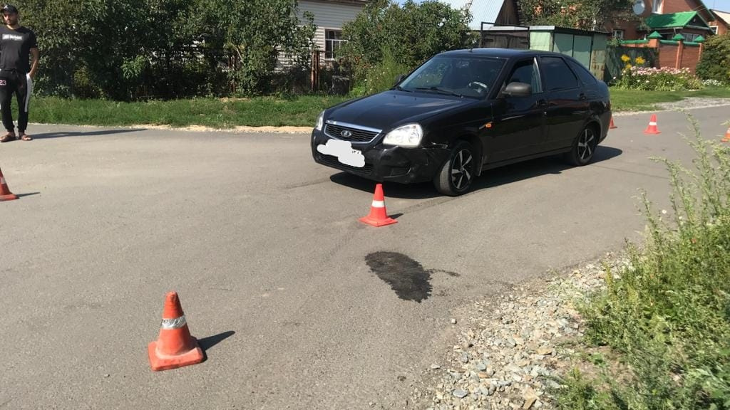 В Заельцовском районе «Лада» сбила 9-летнего мальчика на питбайке