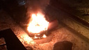 «Выскочила за секунду до взрыва»: появилось видео пожара в Крутых Ключах