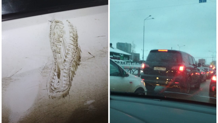 В Екатеринбурге водитель Infiniti разбил нос автовладельцу, который отказался пускать его в свою полосу