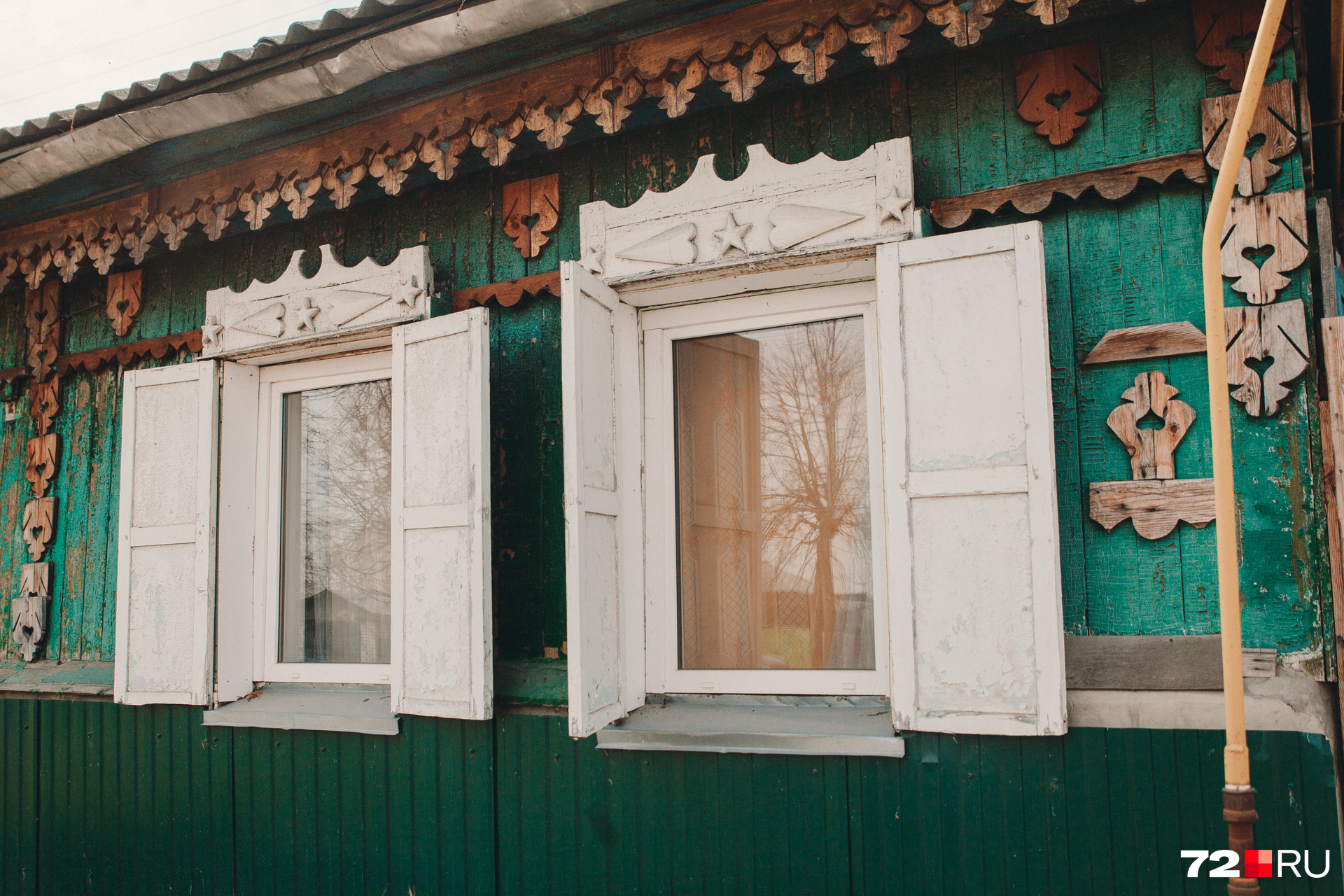 Украшения домов на Мельзаводской